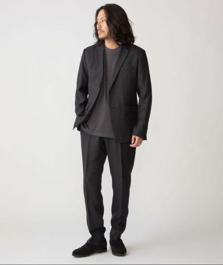 SHIPS:〈手洗い可能〉セットアップ（ジャケット＋イージーパンツ）Mサイズ