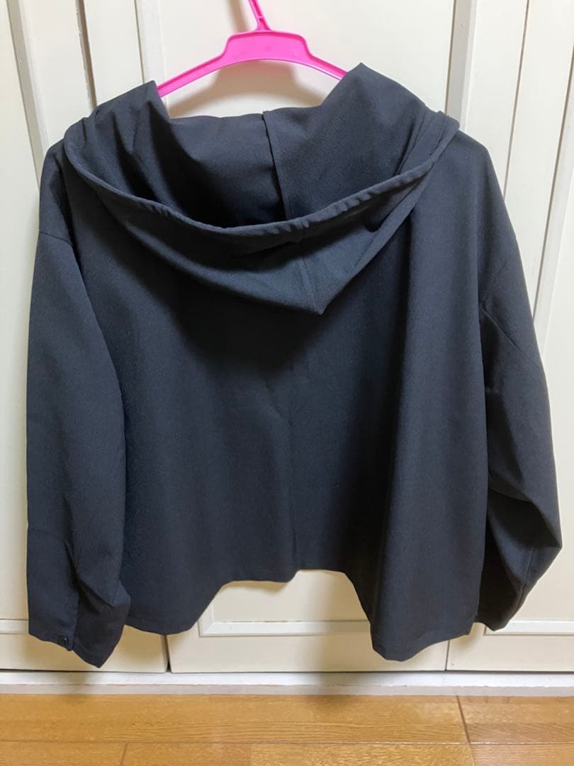 ミズイロインド　フード付きブルゾン