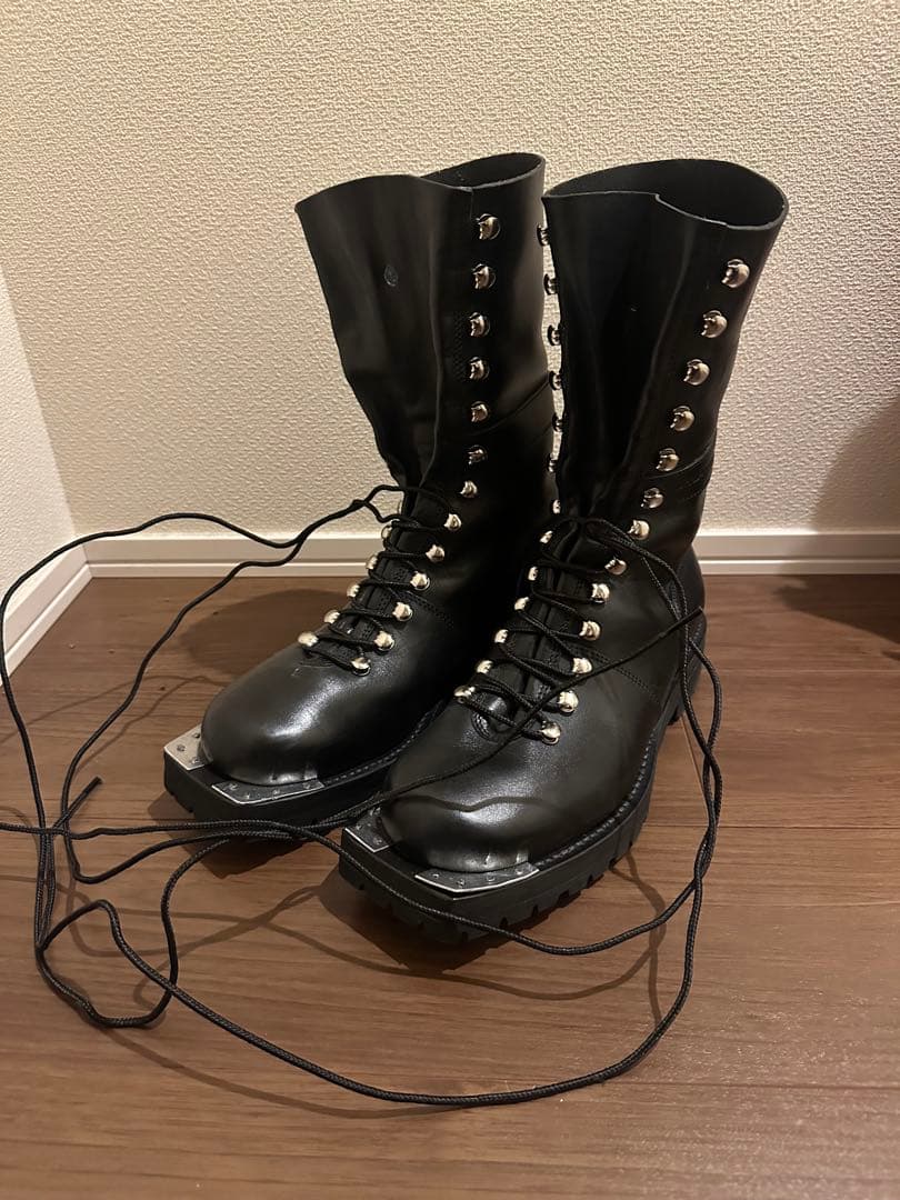 靴 L TOE COMBAT BOOTS