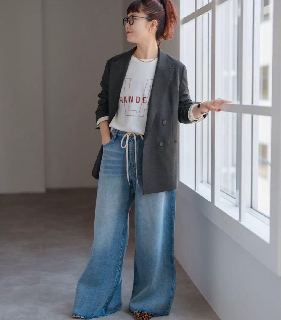 Spick and Span ウールブレンドダブルブレストジャケット36サイズ