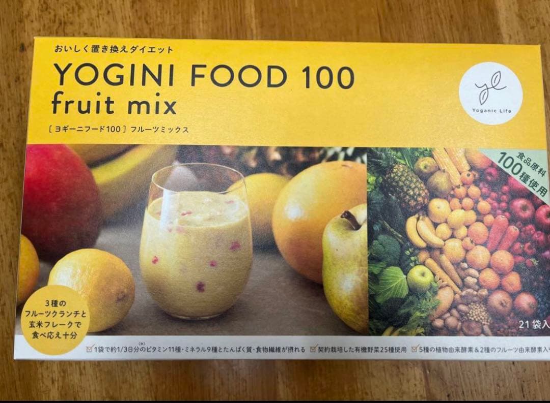 YOGINI FOOD 100 フルーツミックス ２１袋ヨギーニフード