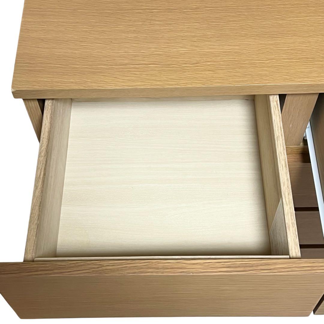 【美品】【廃盤品】タンス　チェスト　4段　オーク材 800×400×830