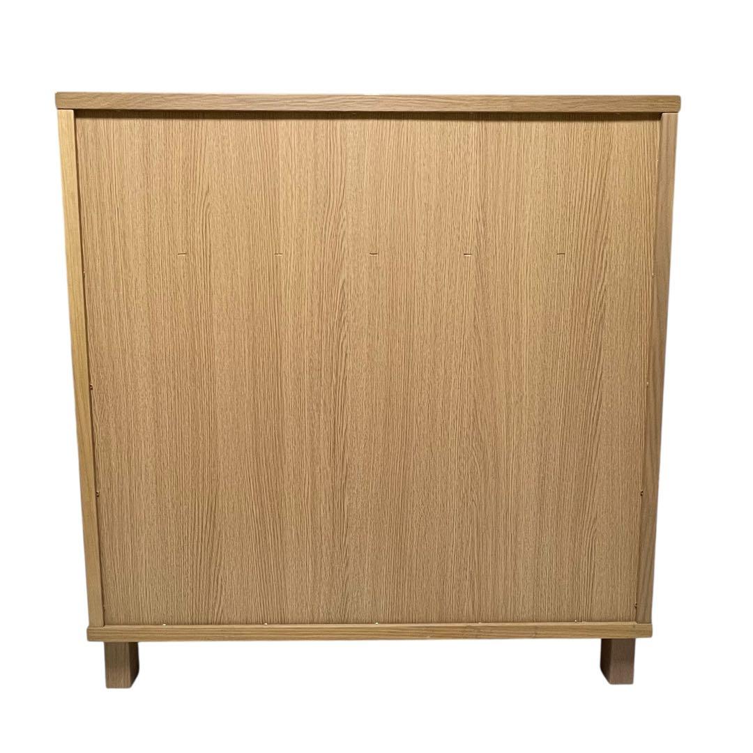 【美品】【廃盤品】タンス　チェスト　4段　オーク材 800×400×830