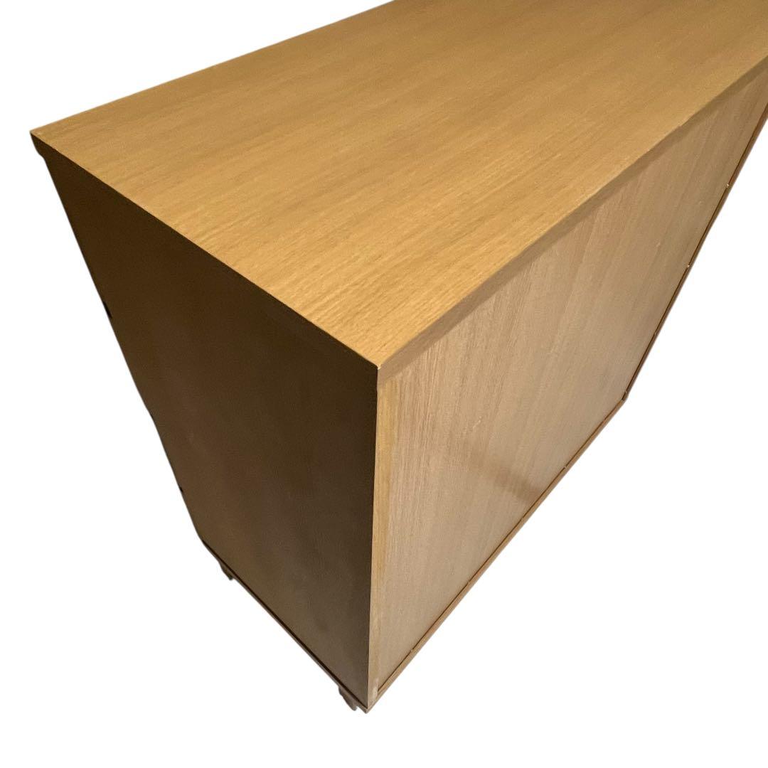 【美品】【廃盤品】タンス　チェスト　4段　オーク材 800×400×830