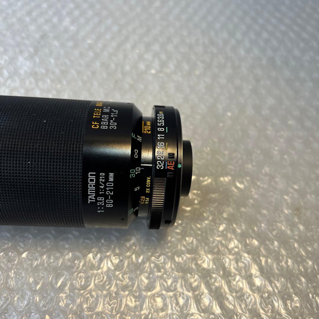 その他 TAMRON 1:3.8 1:4/210 80-210MM CF