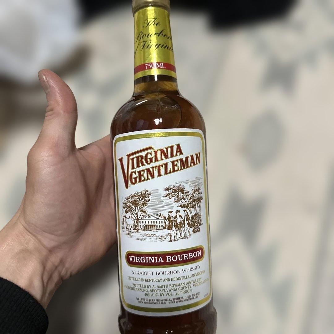 Virginia Gentlemanバーボンウイスキー750ML古酒