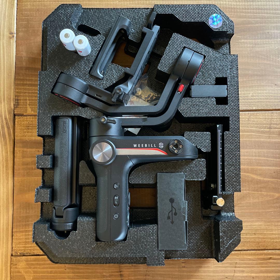 Zhiyun Weebill S 3軸ハンドヘルドカメラジンバルスタビライザー