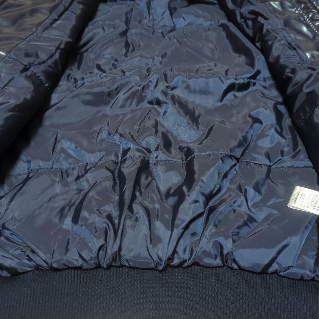 美品　ミズノ　ビクトリーステージ　ブレスサーモ　グラウンドコート　O　ネイビー