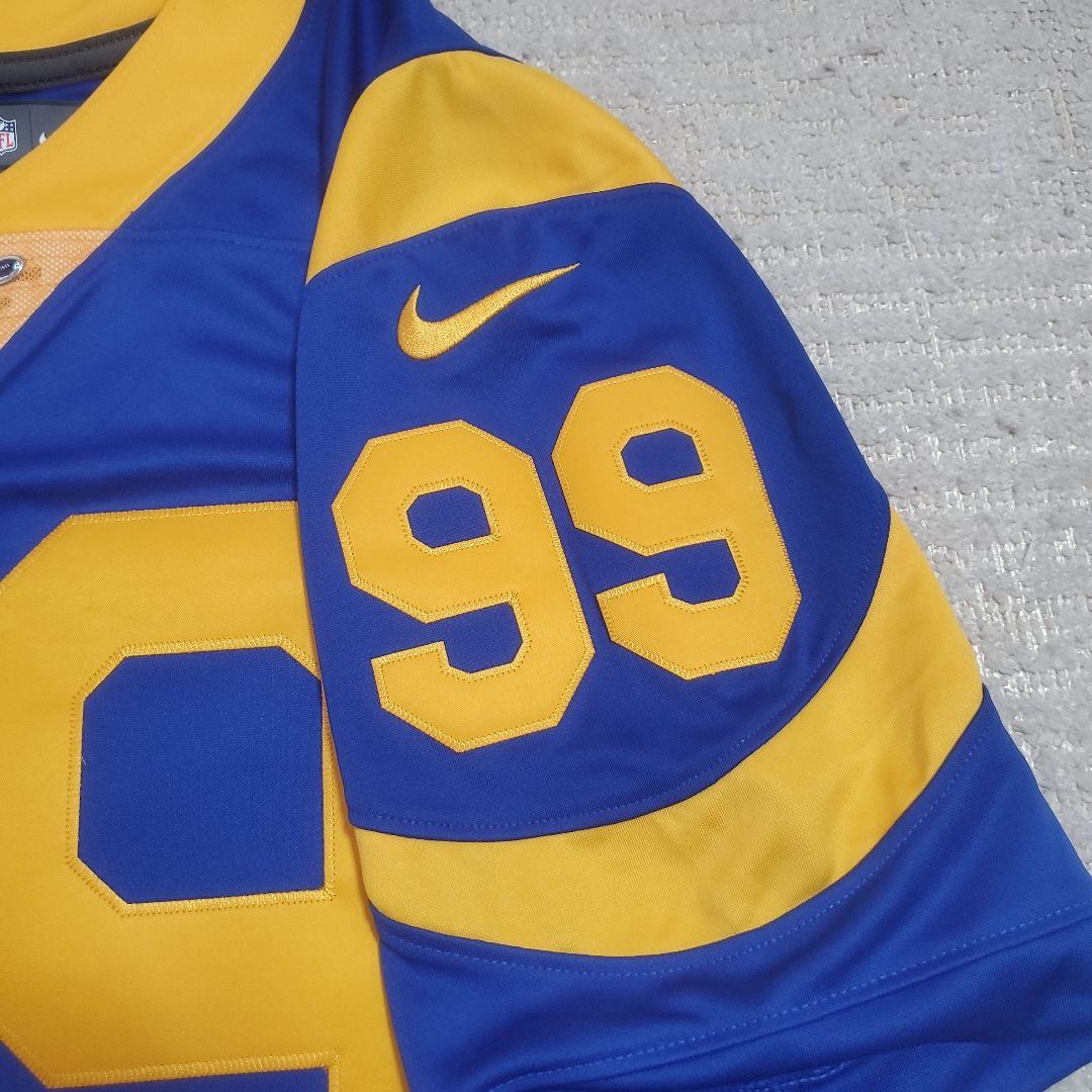 【激レア】NFL100周年記念ユニフォーム　ラムズ　ドナルド　M　刺繍　ナイキ製