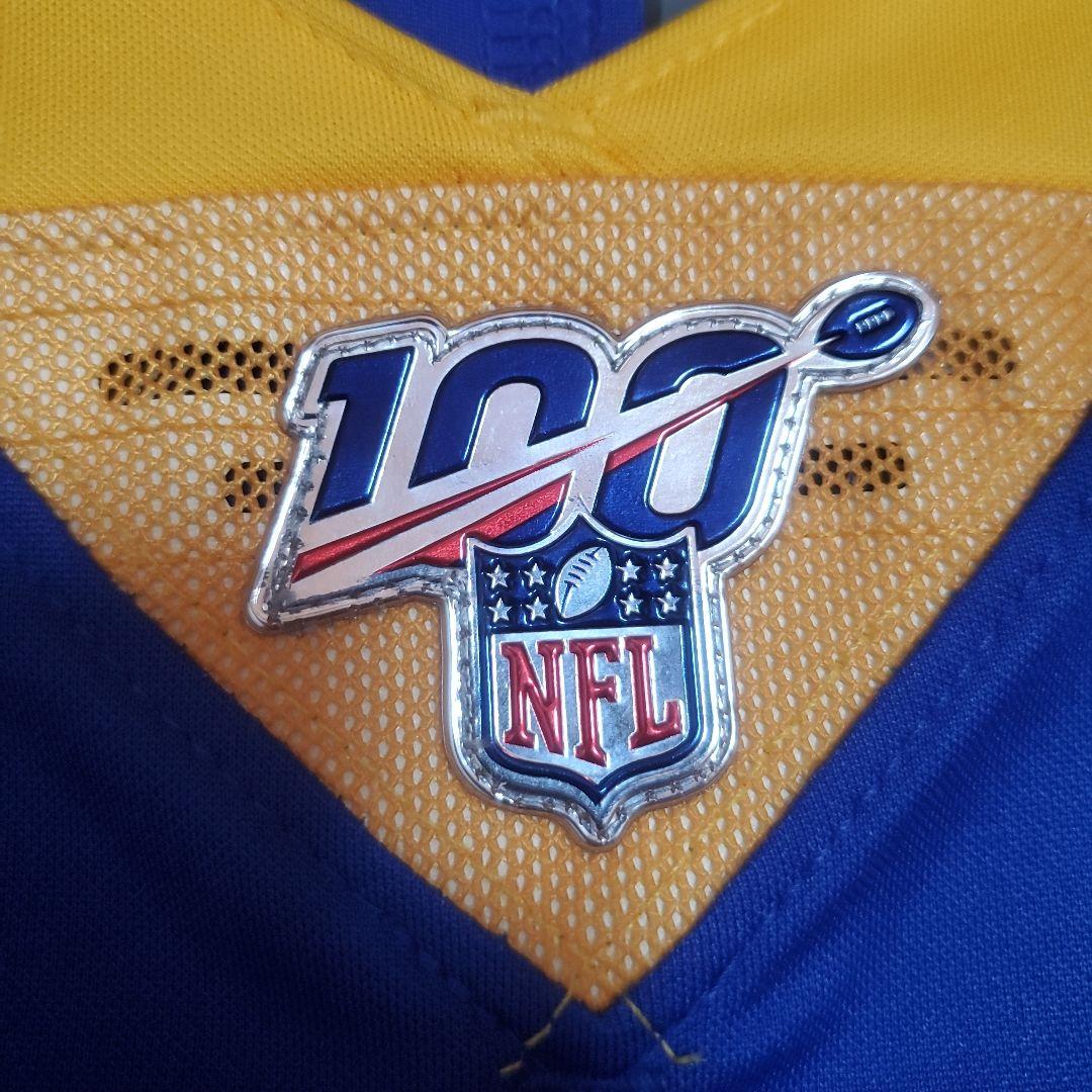【激レア】NFL100周年記念ユニフォーム　ラムズ　ドナルド　M　刺繍　ナイキ製