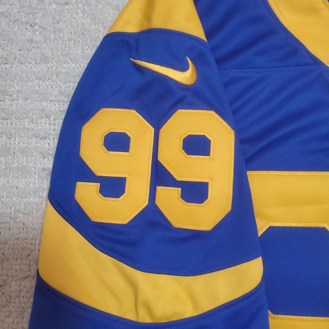 【激レア】NFL100周年記念ユニフォーム　ラムズ　ドナルド　M　刺繍　ナイキ製