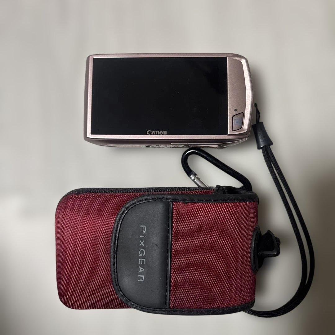 美品Canon IXY 32S コンパクトデジタルカメラPIXGEARケース付き