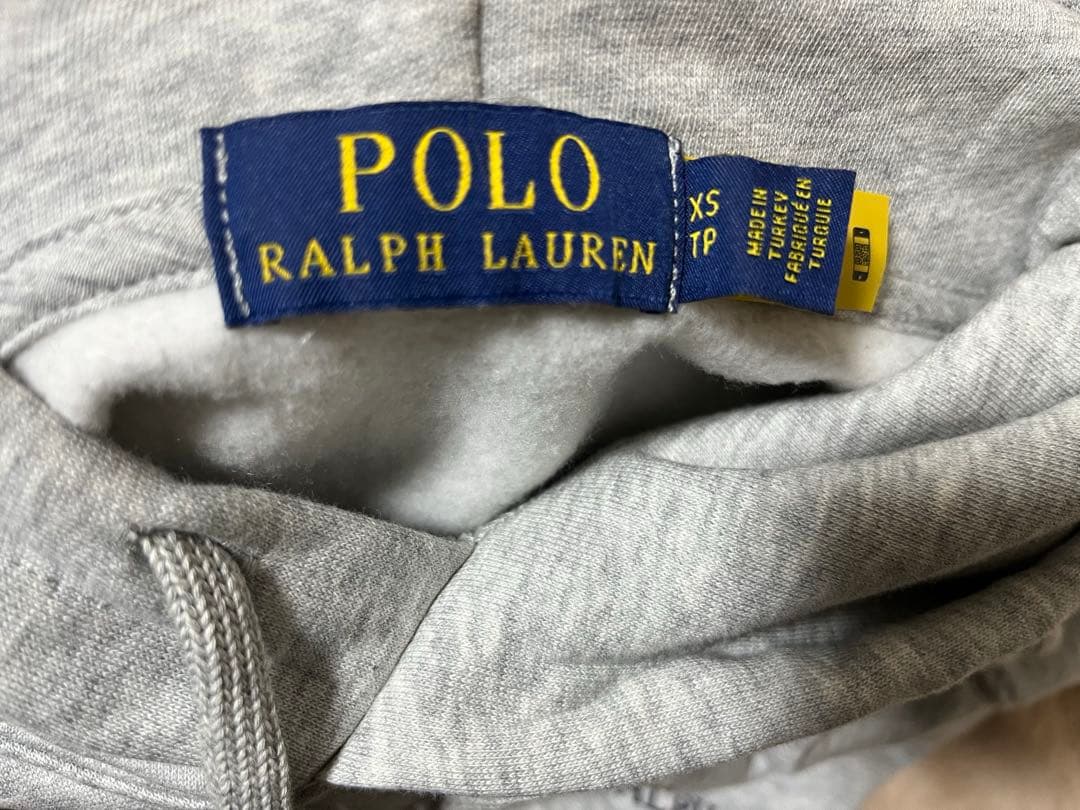 Ralph Lauren Polo Bear パーカー グレー　くま　熊　裏起毛