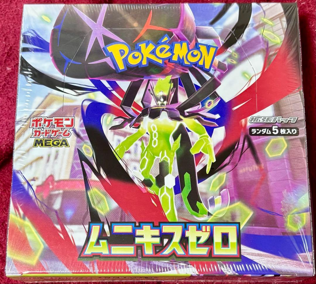ポケモンカードゲーム ムニキスゼロ 1box シュリンク付き ポケセン