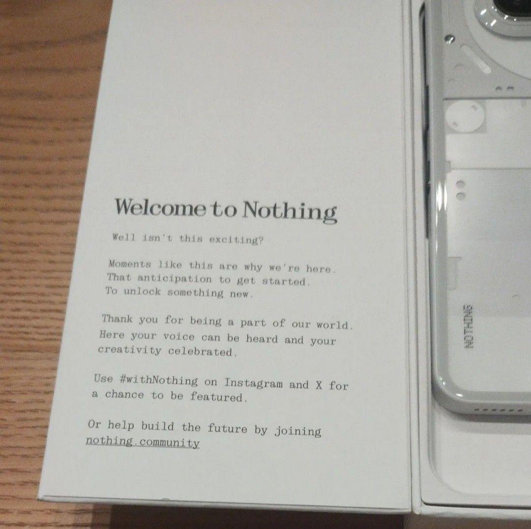Nothing Phone (3a)128GB ホワイト