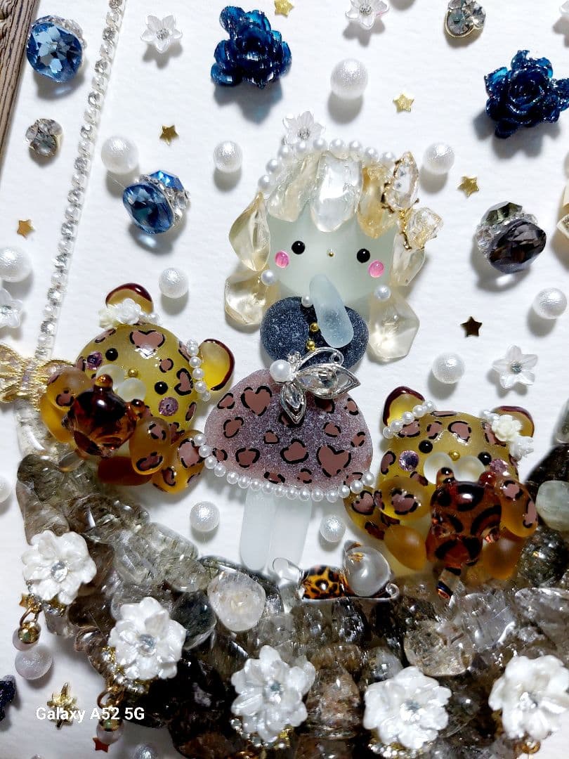 シーグラスアート レオパード♪︎お取置き中です(⋆ᴗ͈ˬᴗ͈)”♪︎