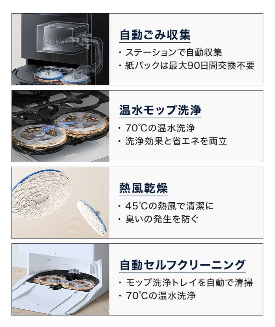 【新品未開封・即購入OK】 ECOVACS DEEBOT T50 OMNI