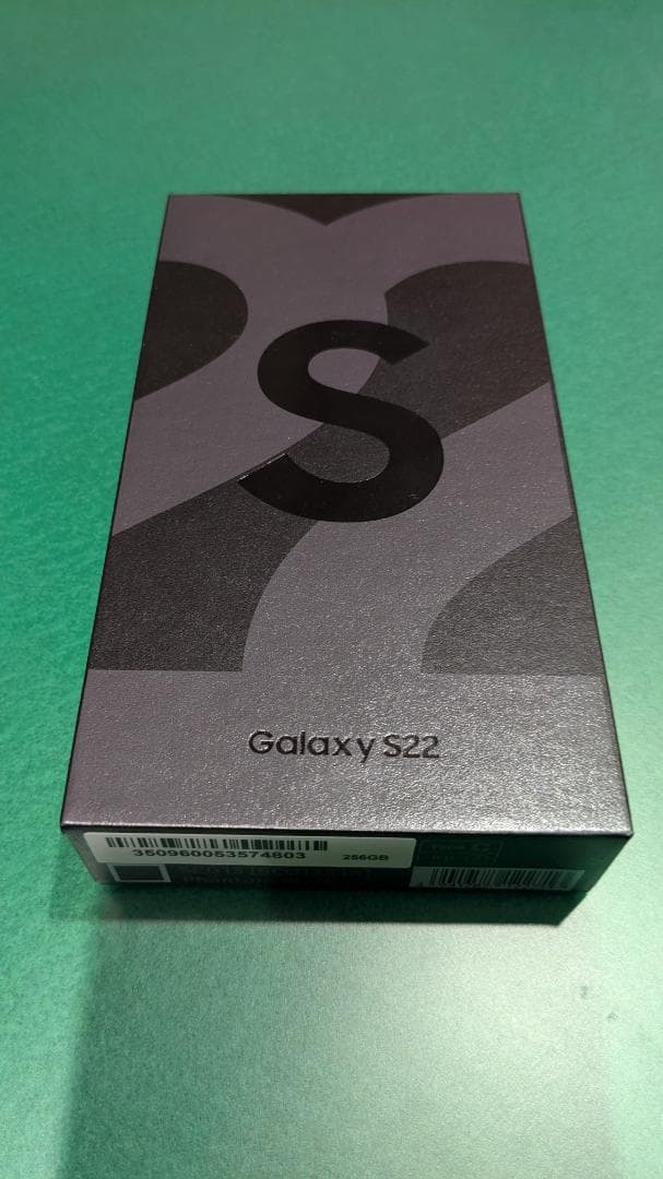 Galaxy S22 ブラック 256GB ほぼ新品 未使用