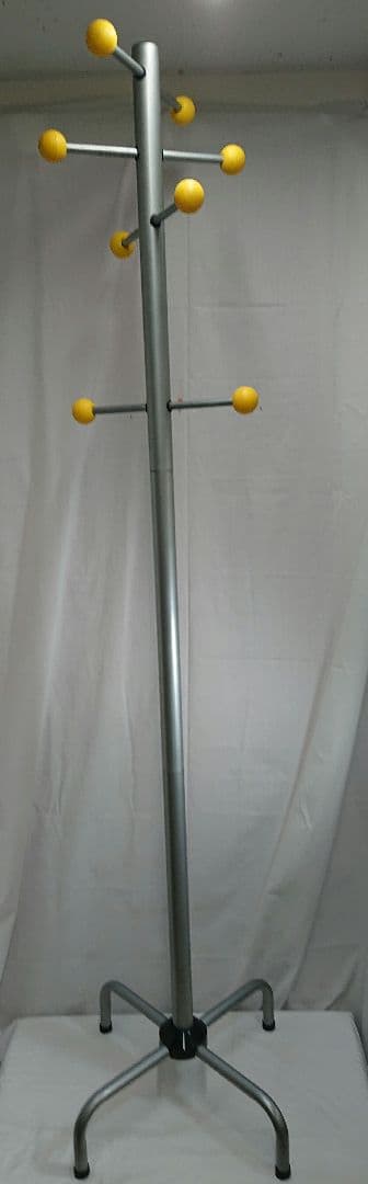 中古品　イタリアン モダン　ポールハンガー　ハンガーラック