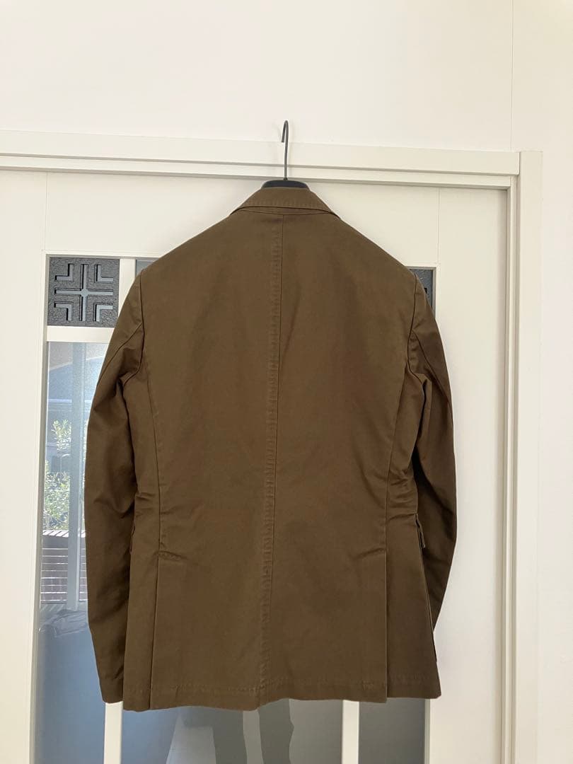 大特価！！DSQメンズダークカーキサファリジャケット48新品未使用