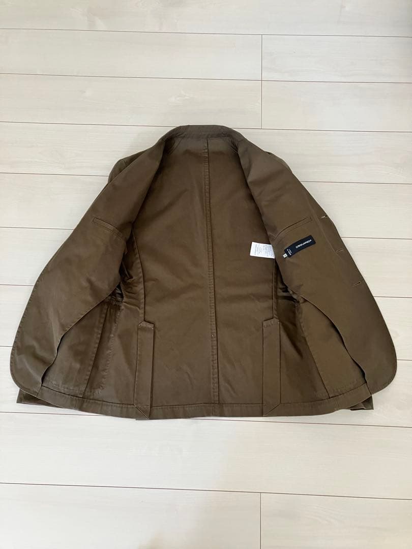 大特価！！DSQメンズダークカーキサファリジャケット48新品未使用