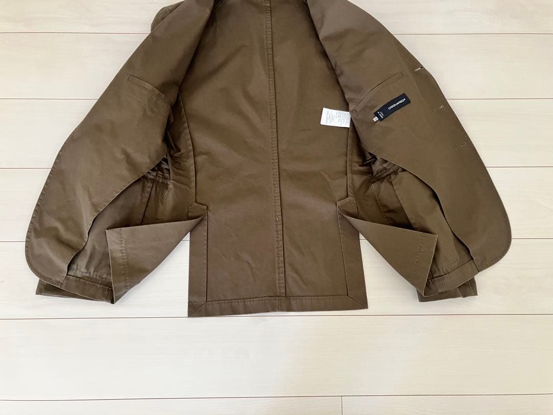 大特価！！DSQメンズダークカーキサファリジャケット48新品未使用