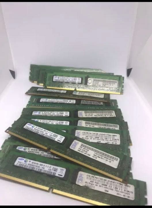 SAMSUNG PC3L-10600R サーバ用メモリ 4G×16枚 計64GB