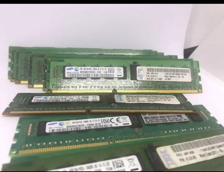 SAMSUNG PC3L-10600R サーバ用メモリ 4G×16枚 計64GB