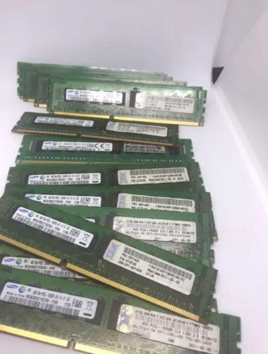 SAMSUNG PC3L-10600R サーバ用メモリ 4G×16枚 計64GB