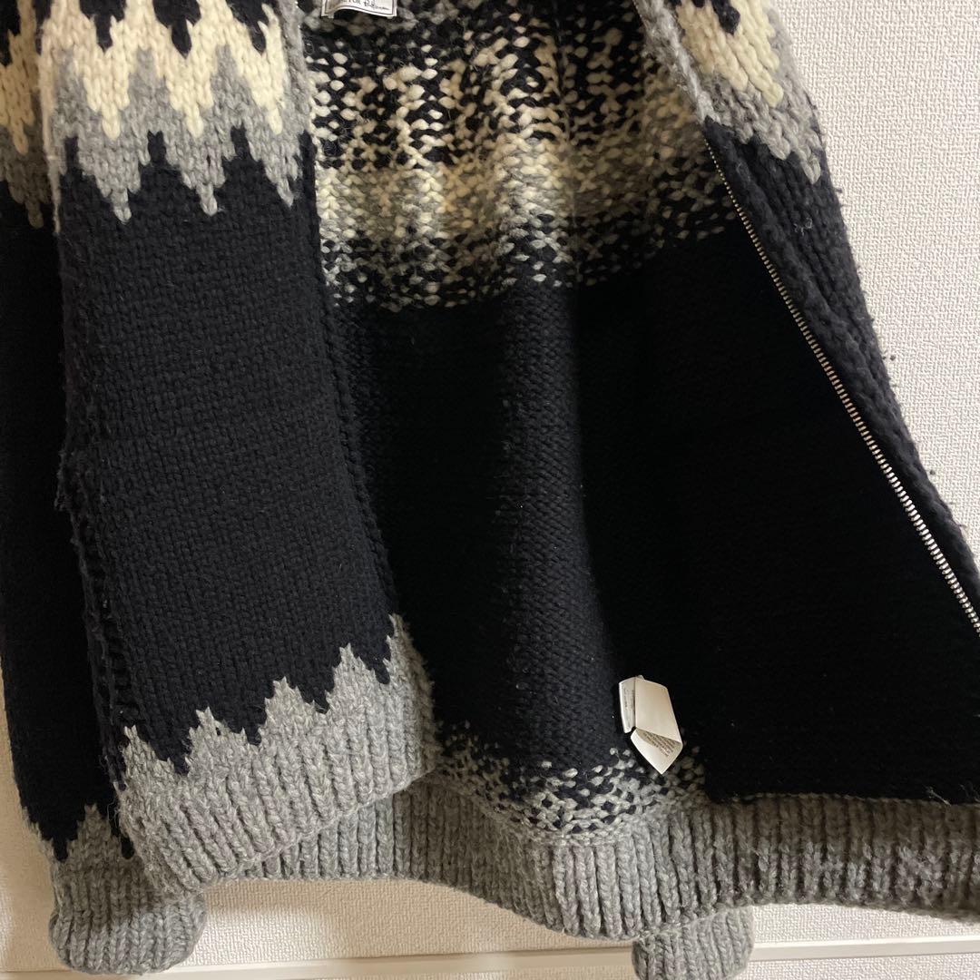 [美品]HERMAN Ron herman ロンハーマン カウチンニット 黒