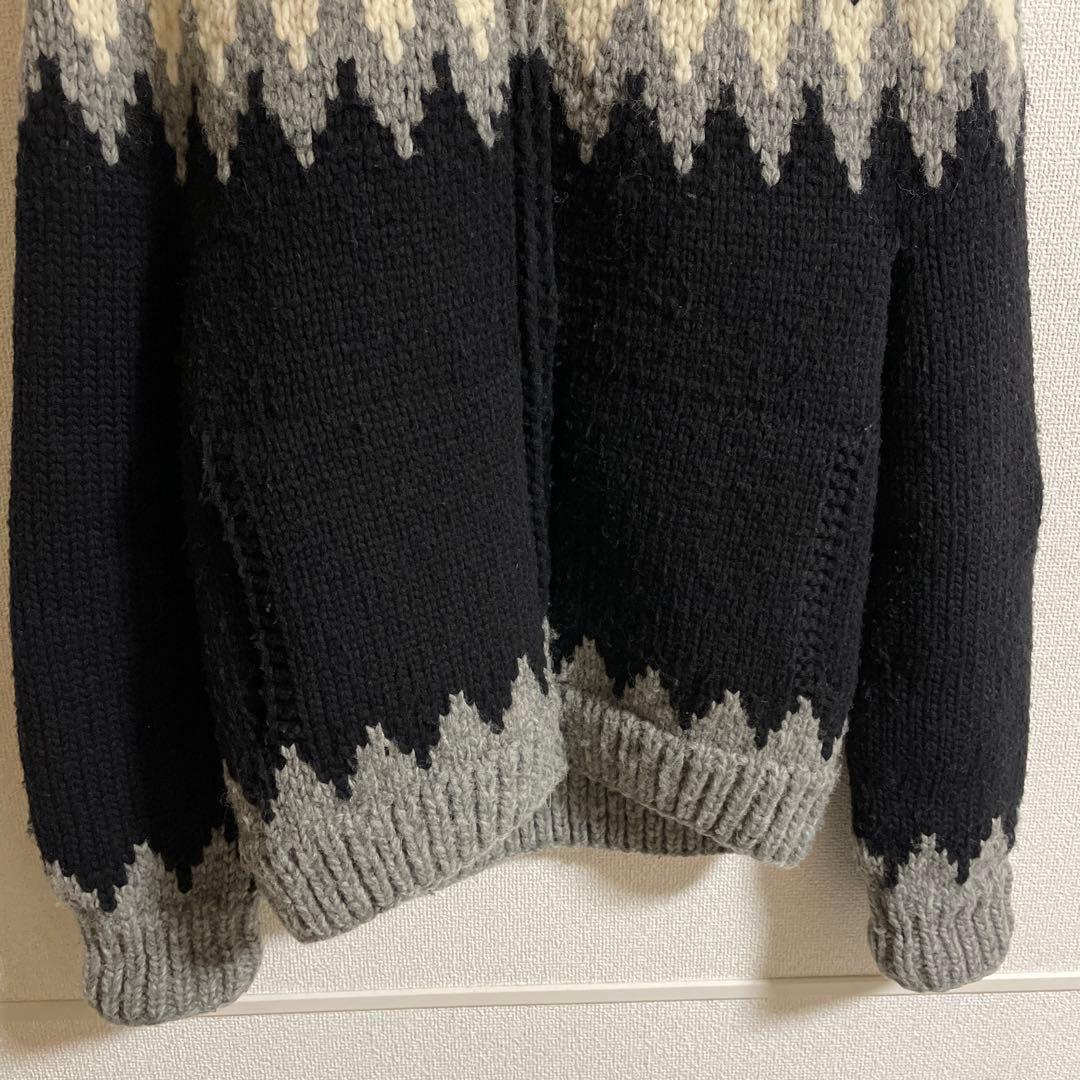 [美品]HERMAN Ron herman ロンハーマン カウチンニット 黒