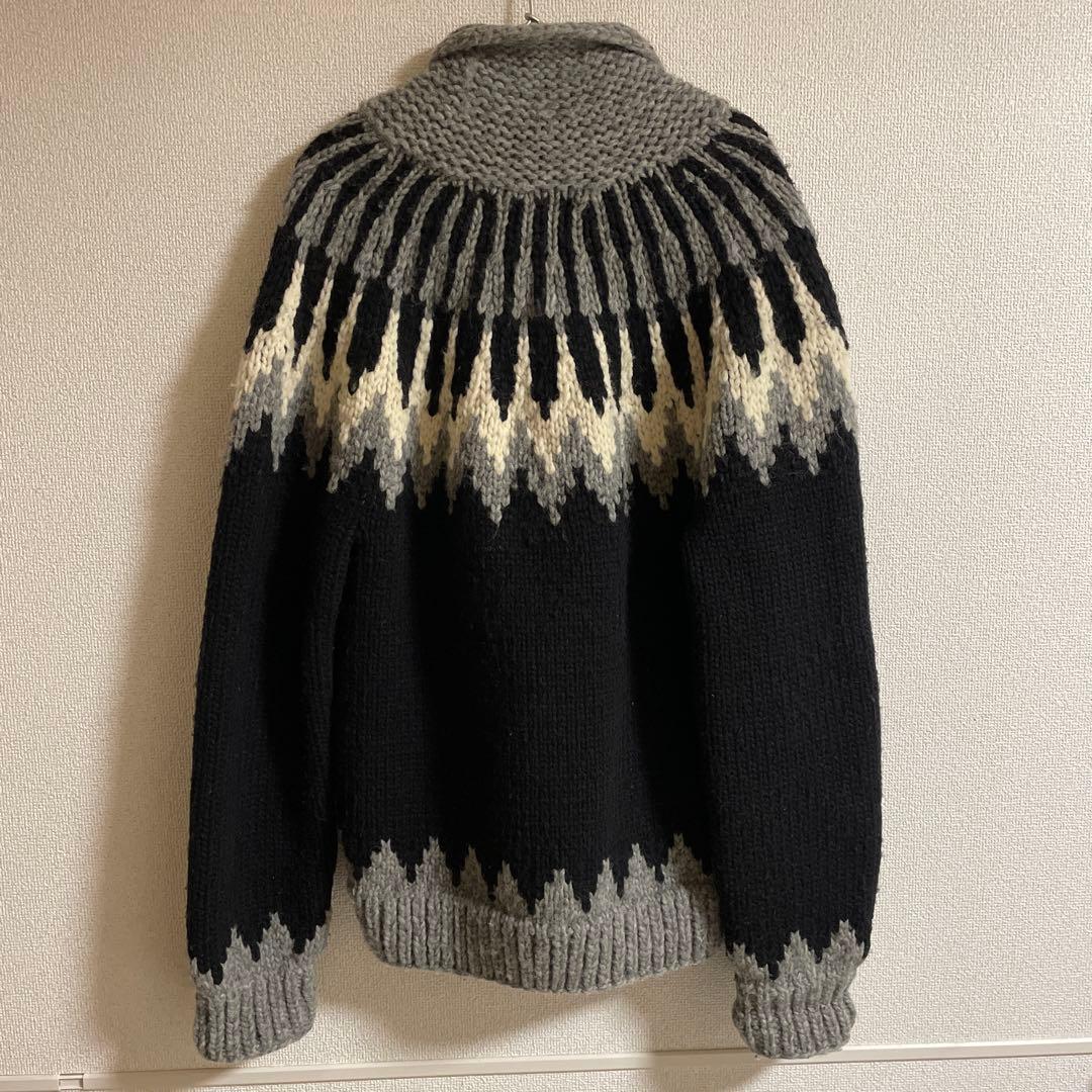 [美品]HERMAN Ron herman ロンハーマン カウチンニット 黒