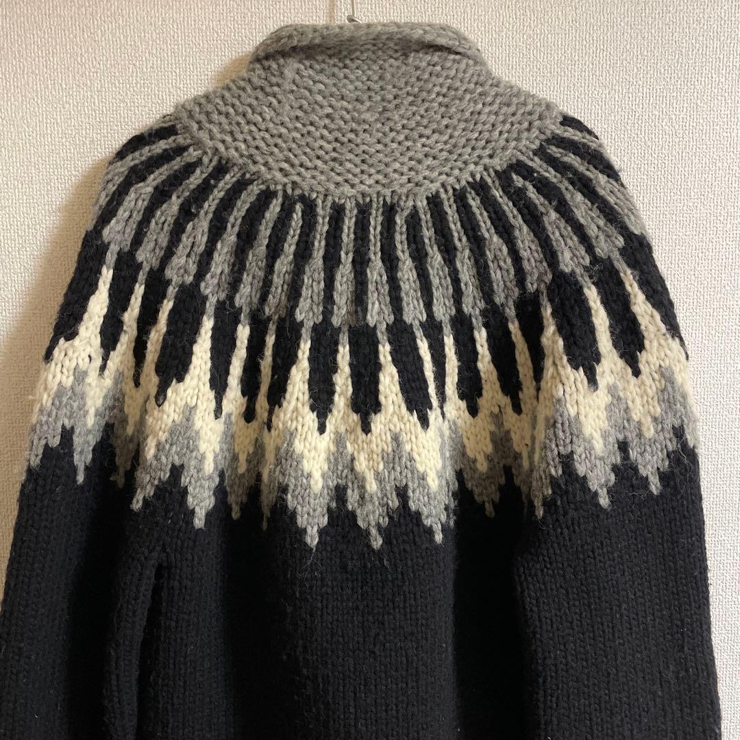 [美品]HERMAN Ron herman ロンハーマン カウチンニット 黒