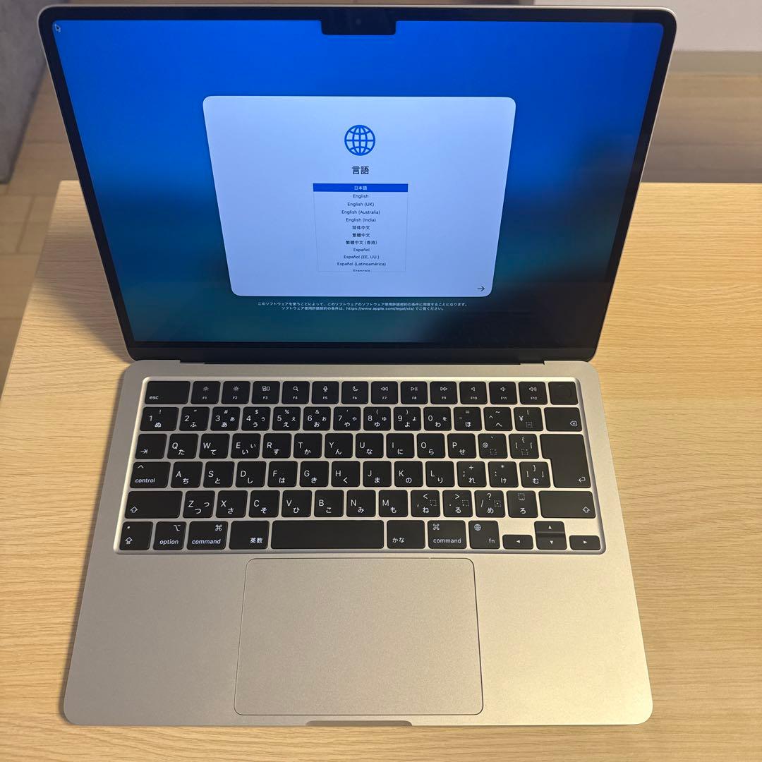 【極美品】16G/256G MacBook Air M3 13 シルバー