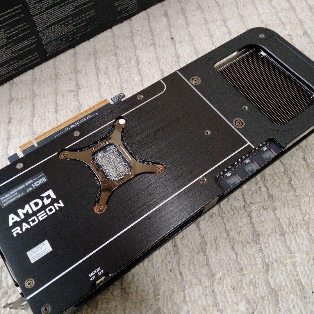 【極美品】ASUS Prime Radeon RX9070XT 16GB OC