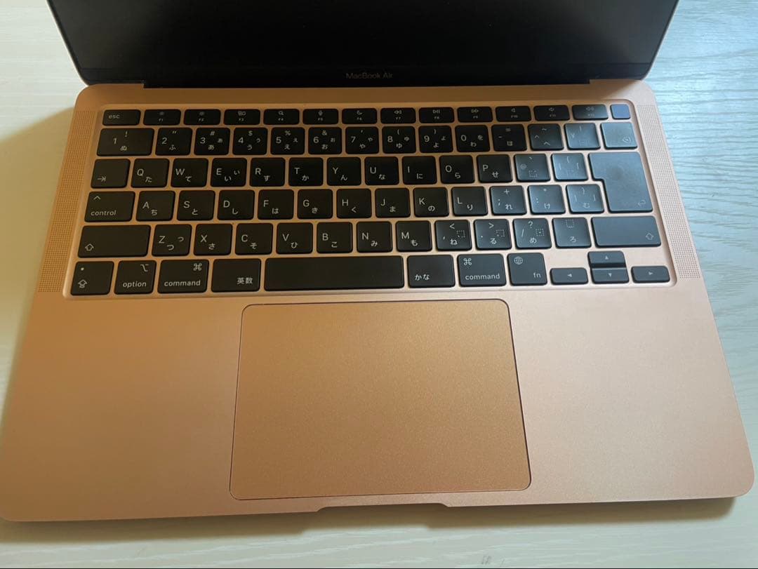 Apple MacBook Air M1 2020 ゴールド