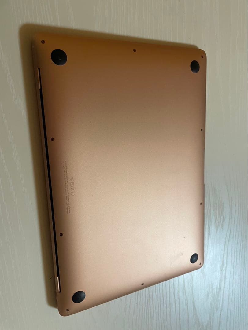 Apple MacBook Air M1 2020 ゴールド