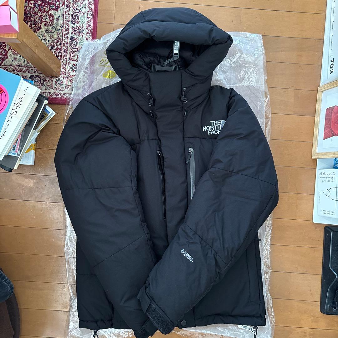 THE NORTH FACE フード付きダウンジャケット ブラック