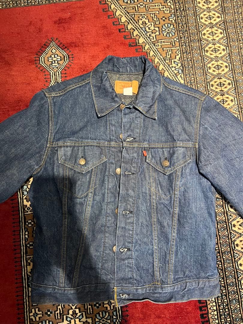 極美品 70’s Levi's 70505-0317 ブランケット付 USA製