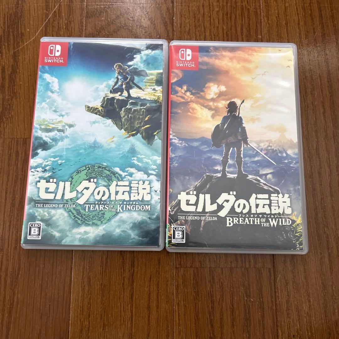 Switchゼルダの伝説ティアーズオブザキングダム　ブレスオブザワイルド