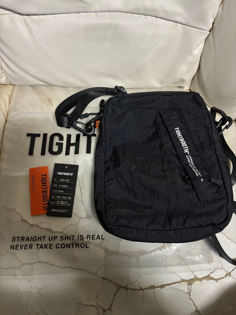 24AW TIGHTBOOTHタイトブース PA SACOCHE サコシュ 美品