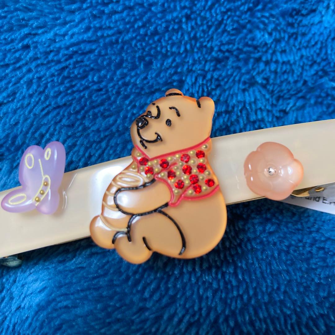 プーさん ヘアクリップ フランス製