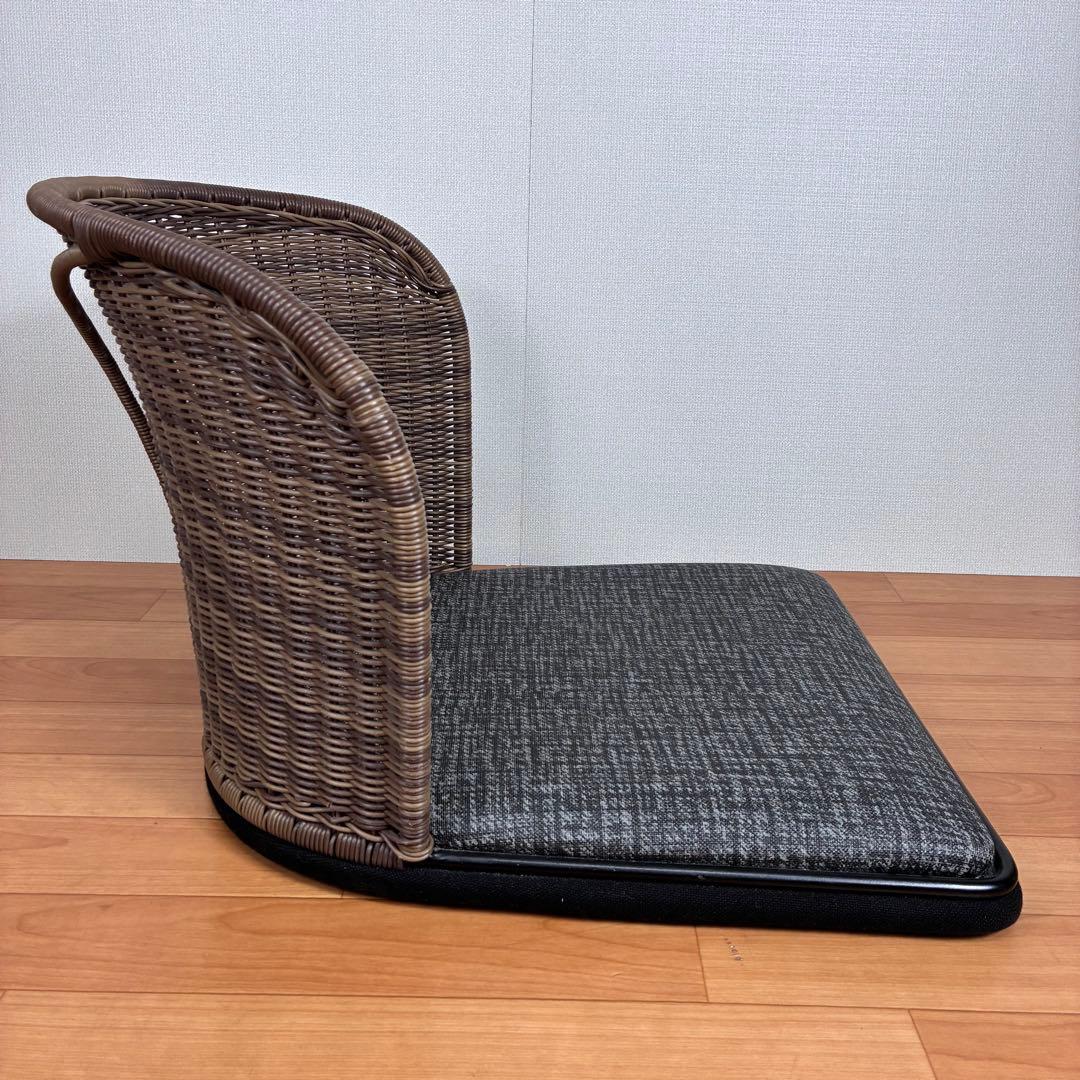 【美品】桜屋工業 舞2型 『CHERRY』 座椅子 ラタンチェア 2脚セット