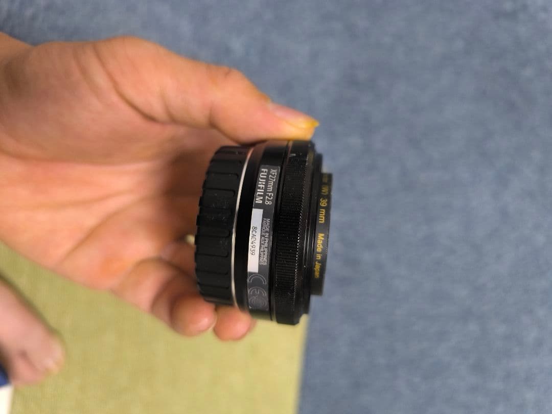 FUJIFILM FUJINON XF 27mm F2.8 レンズ