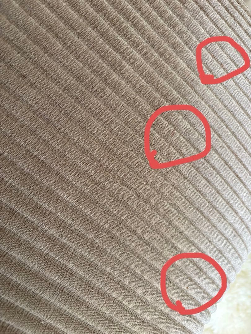 IKEA イェッテボJÄTTEBO グレーベージュ 収納機能付きソファ