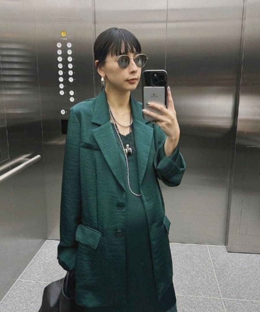 【未使用】Ameri JACKET SET FLUFFY LACE DRESS