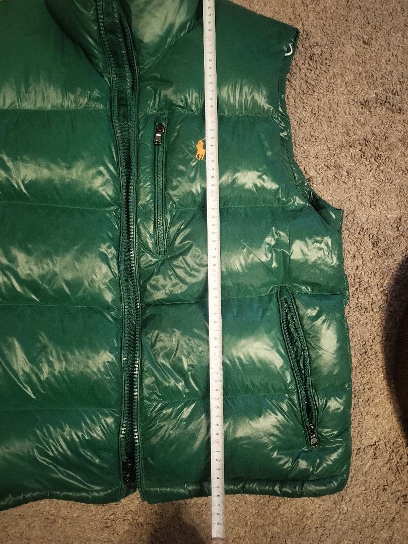 Polo Ralph Lauren グリーンダウンベスト サイズM