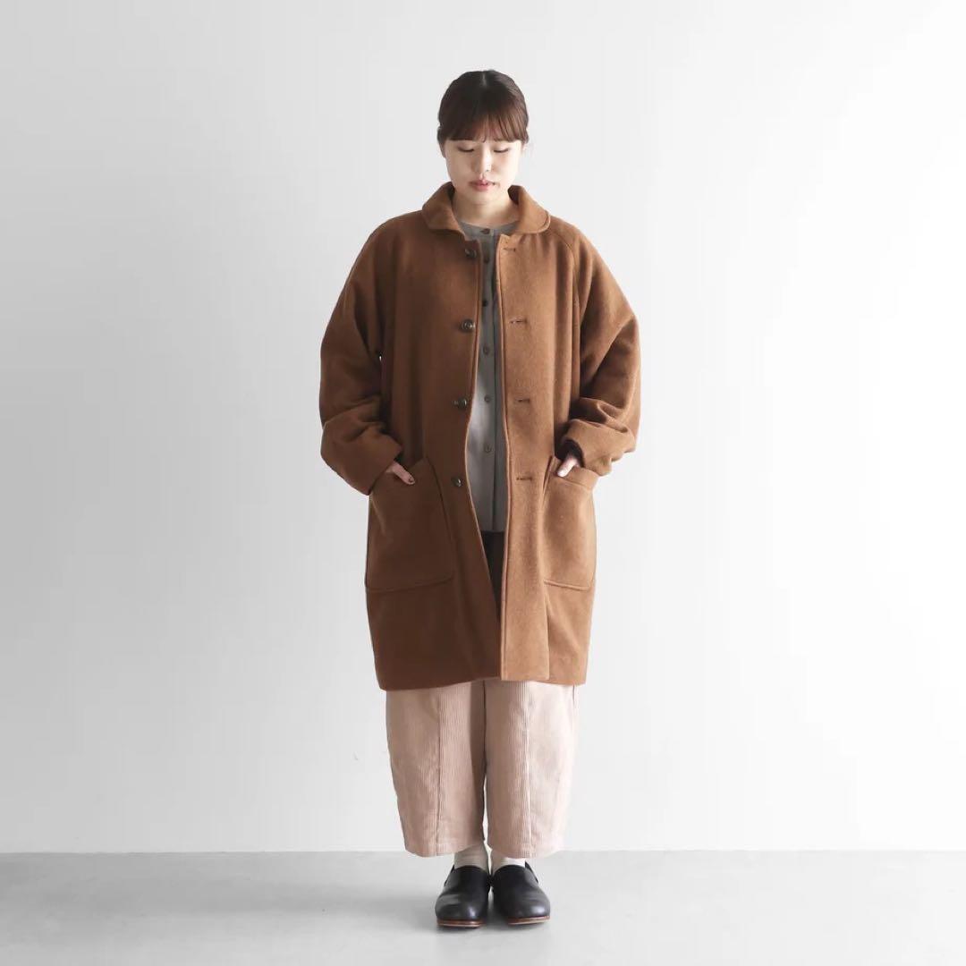 新品 タグ付き 定価54,980円 HUIS×尾州 ウールコート huis