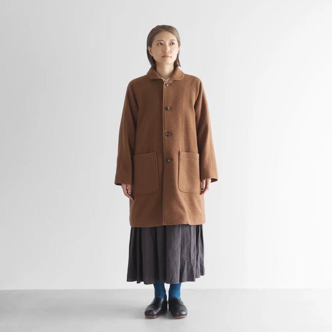 新品 タグ付き 定価54,980円 HUIS×尾州 ウールコート huis