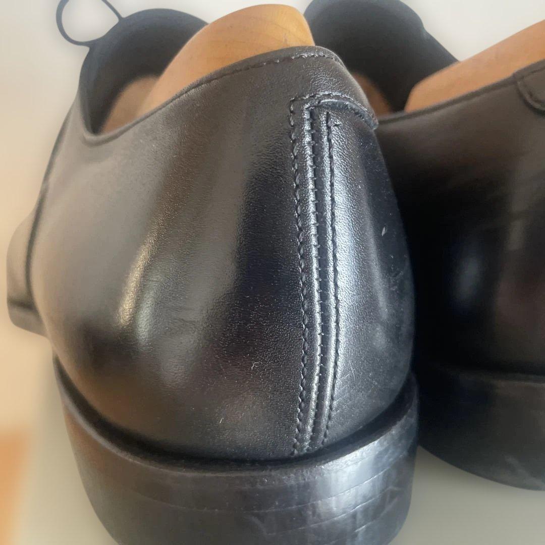 専用　値下げ　トレーディングポスト　ブラックレザードレスシューズ サイズ9